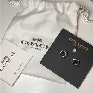 Coach Druzy Earrings